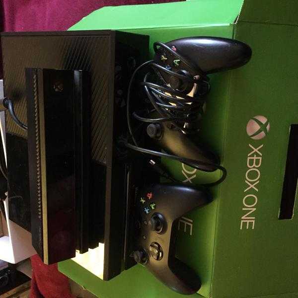 Xbox one with 9 games