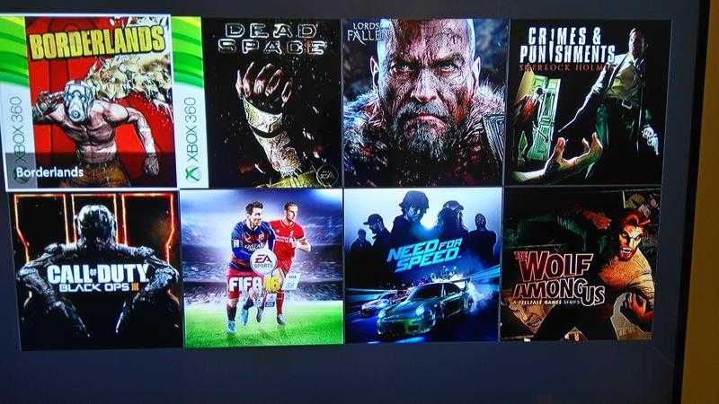 xbox one with games