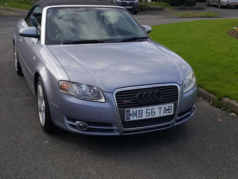 XMAS BARGAIN- Audi A4 2006 1.8T convertible with FSH stamped book