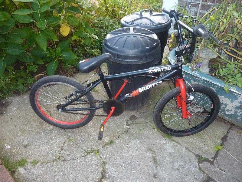 Xrated quarter bmx bike selling in halfords now for 100  (Newick not lewes)