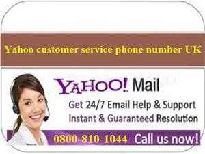 Yahoo Customer Service Number UK For Technical Support