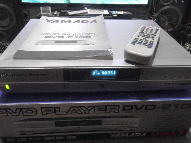 Yamada DVD-2100 multi-region PALNTSC DVD player with built-in Dolby Digital