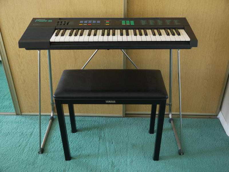 Yamaha Keyboard and stool