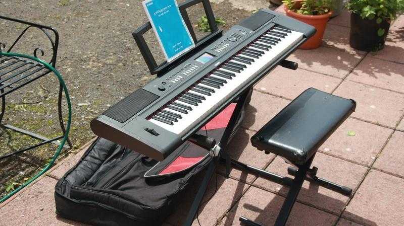 Yamaha NPV60 Keyboard with accessories
