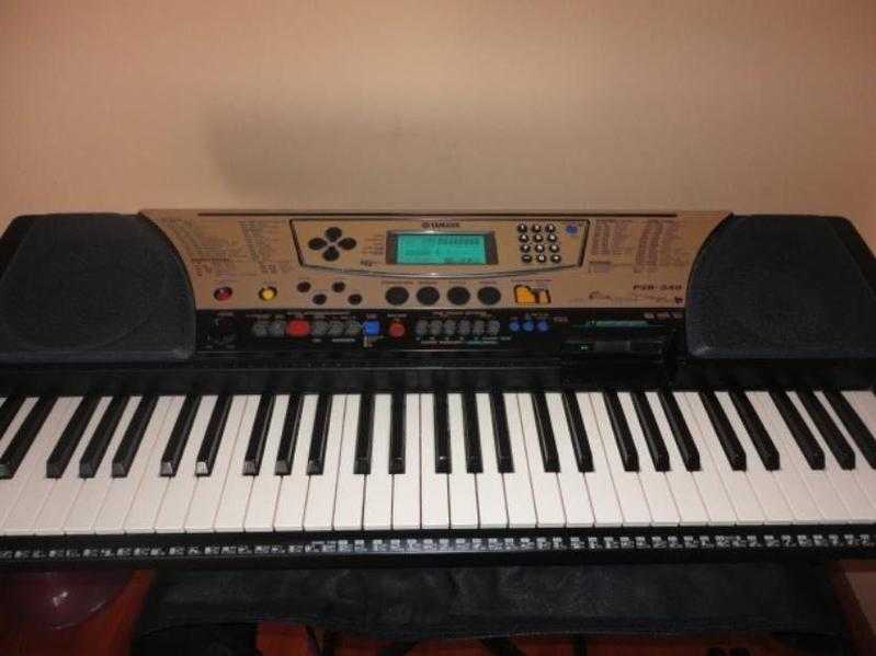 Yamaha psr 340 keyboard