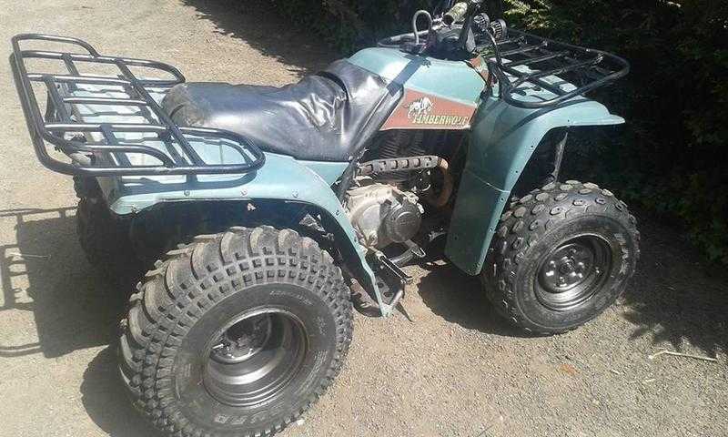 Yamaha timberwolf 250 quad (RARE)