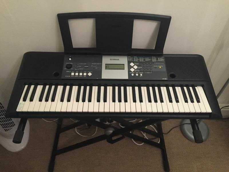 YAMAHA YPT-230 Portable Keyboard amp Tiger Keyboard Stand