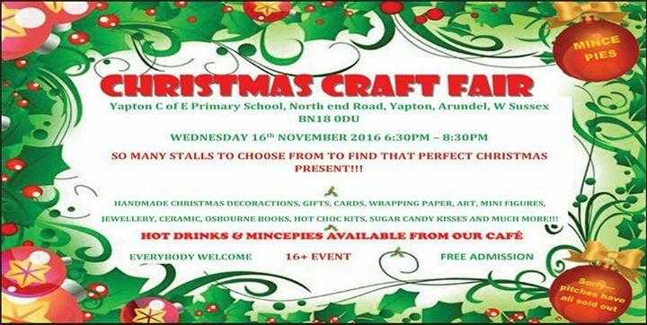 Yapton Primary School Christmas Craft Fair