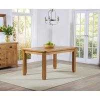 Yateley 140cm Oak Dining Table for 309.00