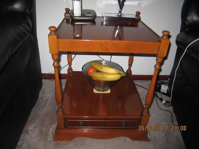 Yew Lamp Table (matches other items)