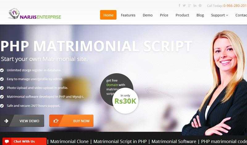 You can Buy a Matrimonial software with affordable price