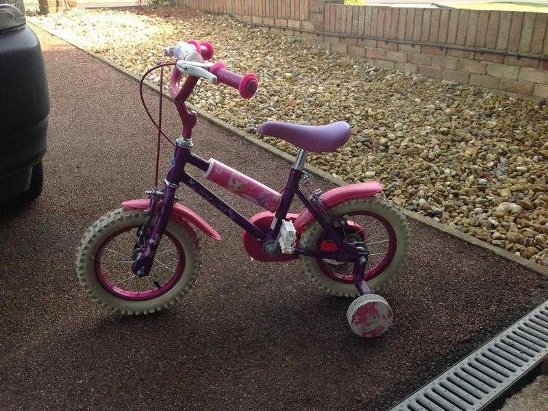 Young girls bike