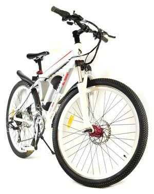 Z6 21-Speed Ultimate Edition Electric Mountain Bike 26quot - White
