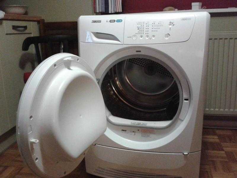 zanussi condenser tumble dryer