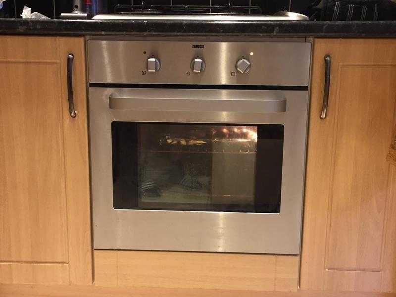 Zanussi fan assisted oven