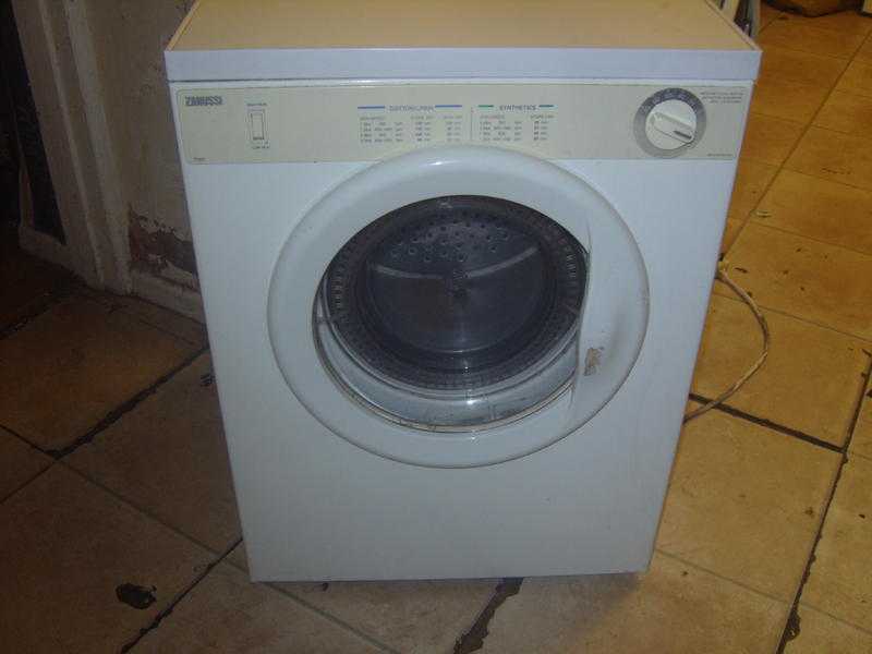 zanussi tumble dryer