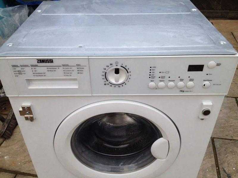 Zanussi washing machine 7kg integral