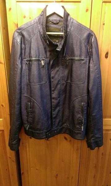 Zara mens leather jacket size XL