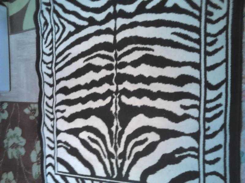 ZEBRA RUG FOR SALE