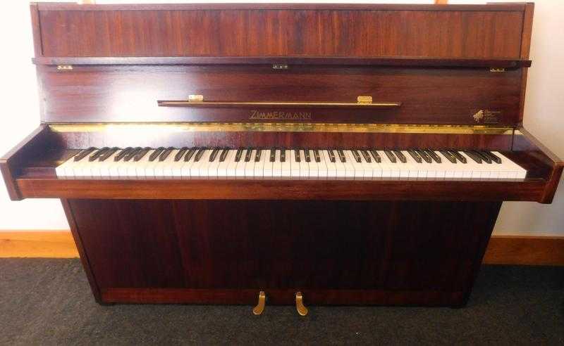 Zimmermann German 1980s Upright Piano