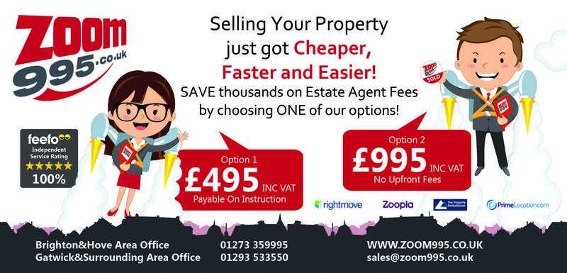 Zoom995- Sell your property from our BrightonampHove office for just 495