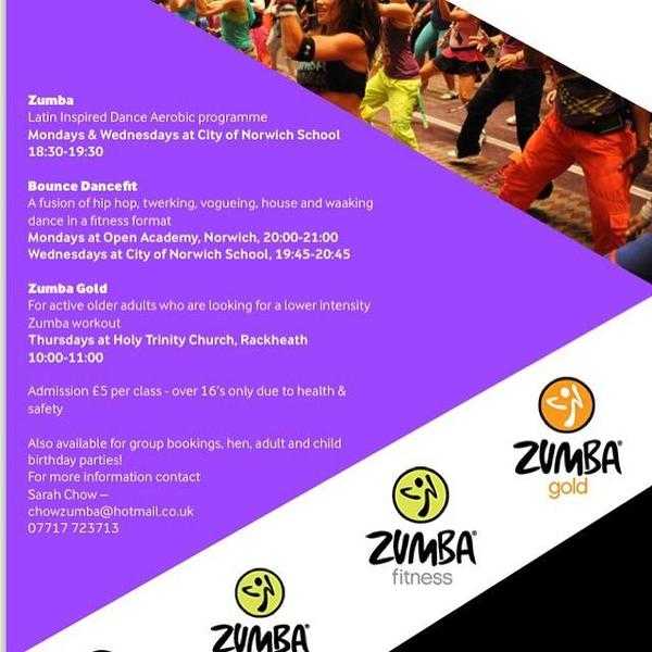 Zumba and Street Dance Fitness Classes