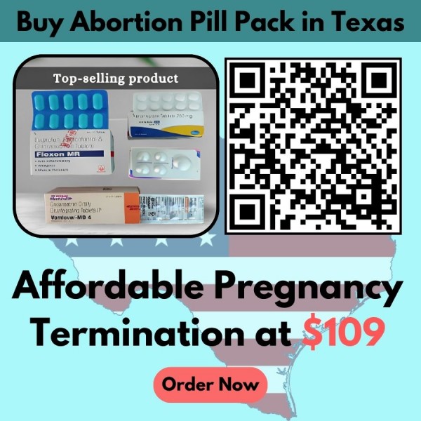 Buy Abortion Pill Pack in Texas - Affordable Pregnancy Termination at $109