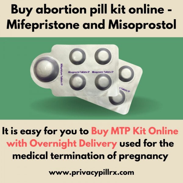 Buy abortion pill kit online - Mifepristone and Misoprostol