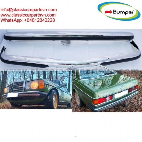 Mercedes W123 sedan 4-Door (1976–1986) bumpers