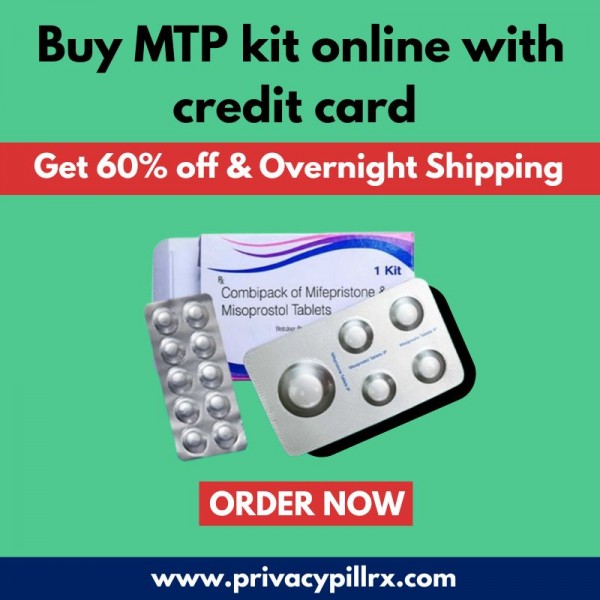 Buy MTP kit online with credit card and Get 60% off 