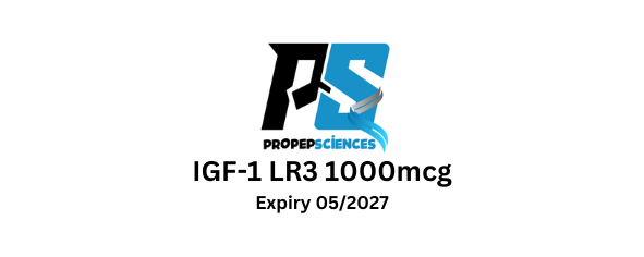 IGF-1 LR3 1000mcg Peptide for Growth & Regeneration Research