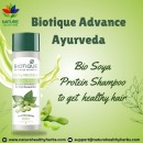 Biotique Advance Ayurveda Bio Soya Protein Shampoo to get healthy hair 