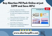 Buy Abortion Pill Pack Online at just $299 and Save 40%!